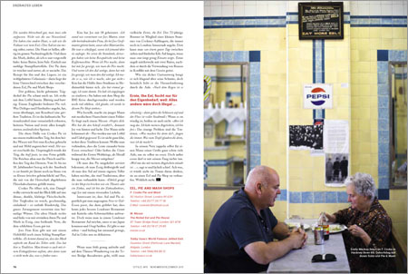 Stuart Freedman in Effilee Magazine