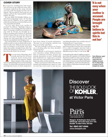 Nyani Quarmyne in The Herald Magazine
