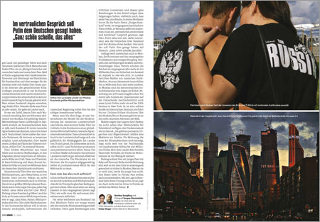 Sergey Maximishin in STERN Magazin