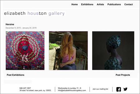 Hossein Fatemi exhibiting at Elizabeth Houston Gallery in New York