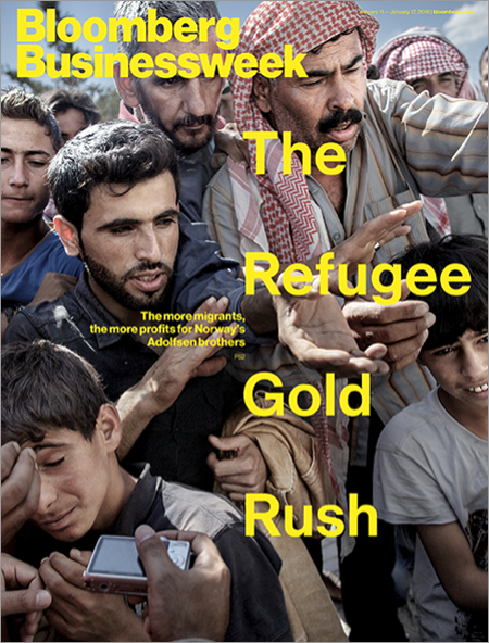 Espen Rasmussen on the cover of Bloomberg Businessweek