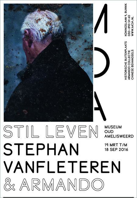 Stephan Vanfleteren exhibiting at Museum Oud Amelisweerd in The Netherlands