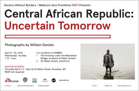 William Daniels exhibiting in two locations in DUMBO, Brooklyn, NY