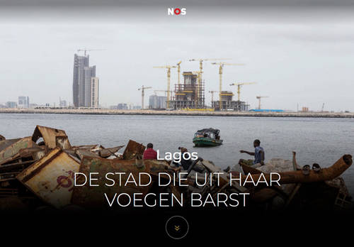 Sven Torfinn’s recent work on Lagos, Nigeria, featured on Dutch broadcaster NOS