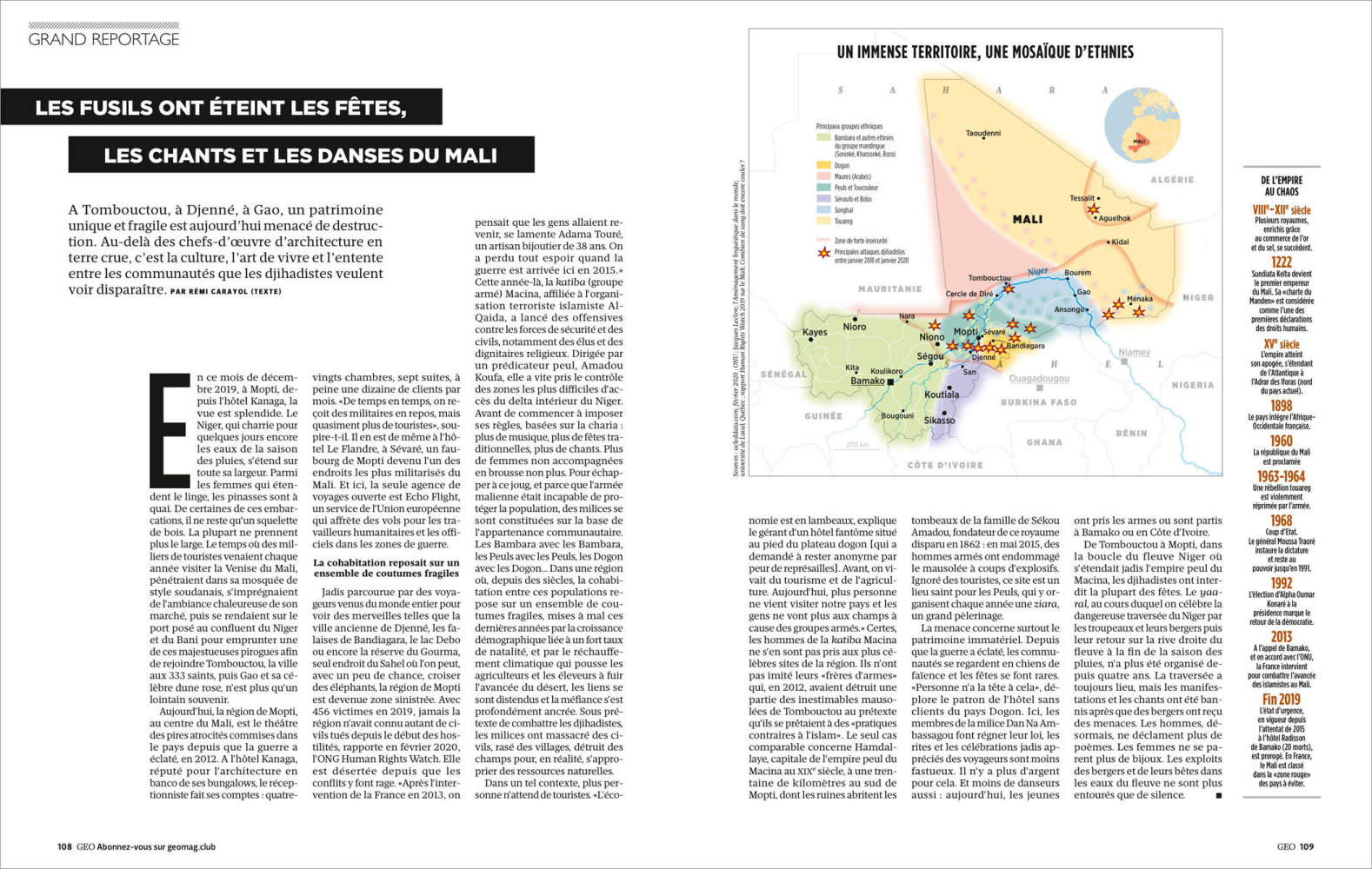 Pascal Maitre In Geo France Magazine Panos Pictures