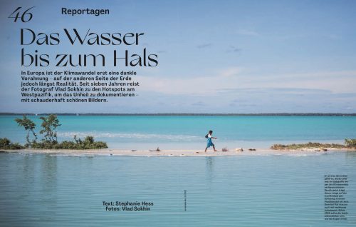 Vlad Sokhin’s ‘Warm Waters’ published in Annabelle Magazine in Switzerland