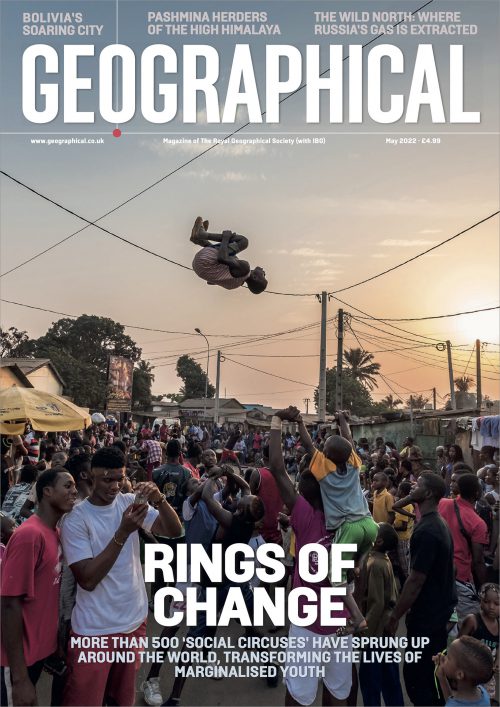 Tommy Trenchard published in Geographical Magazine