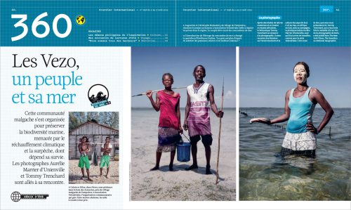 Tommy Trenchard published in Courrier International
