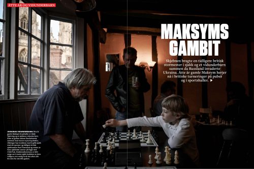 Mary Turner published in Vi Menn magazine