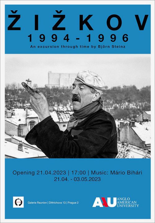 Björn Steinz exhibiting at Galerie Reunion in Prague, Czechia