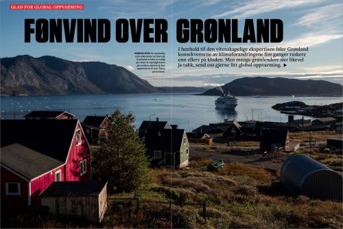 Bradley Secker published in Vi Menn, Norway