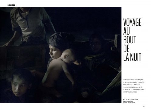 William Daniels published in National Geographic, France