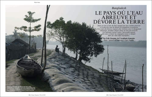 Laurent Weyl published in Le Figaro magazine, France
