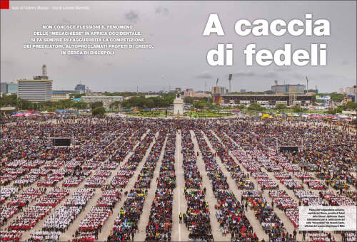 Lorenzo Maccotta published in Africa magazine, Italy