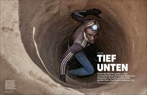 Tommy Trenchard published in Stern magazine, Germany