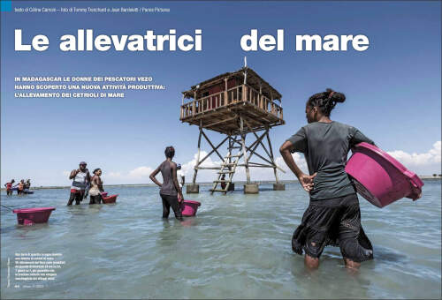 Tommy Trenchard published in Africa magazine, Italy