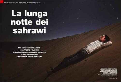 Andrew McConnell published in Africa magazine, Italy