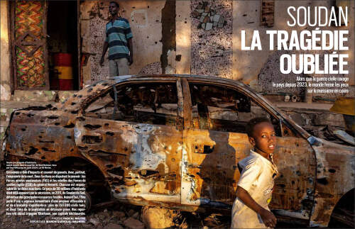 Pascal Maitre published in Paris Match magazine, France