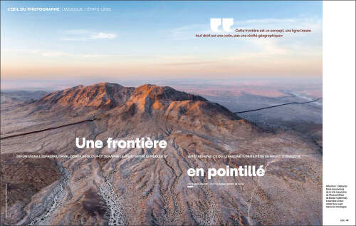 Daniel Ochoa de Olza published in Geo magazine, France