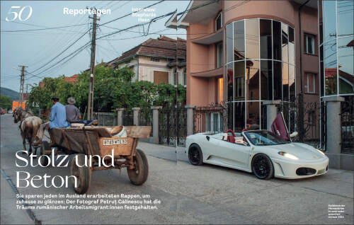 Petrut Calinescu published in Annabelle magazine, Switzerland