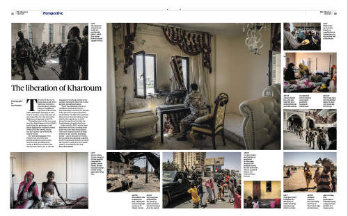 Ivor Prickett published in The Observer, UK