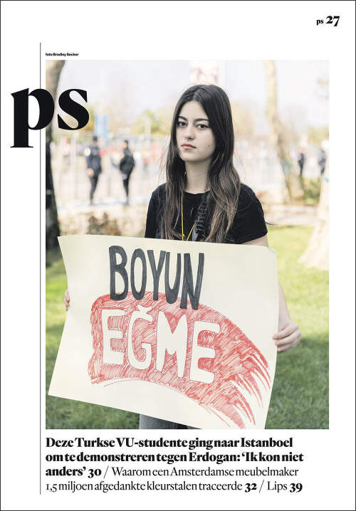 Bradley Secker in Het Parool, Netherlands