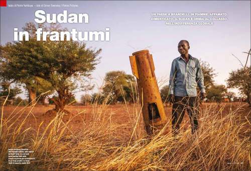 Simon Townsley in Africa magazine, Italy