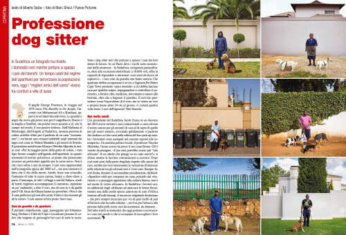 Marc Shoul in Africa Rivista, Italy