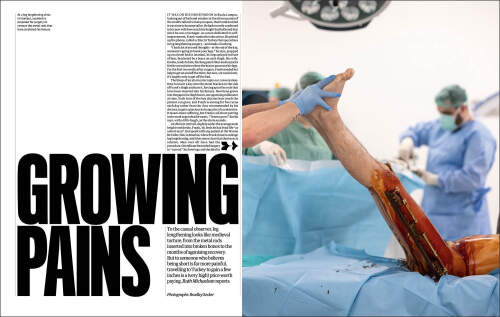 Bradley Secker in Guardian Weekend magazine, UK