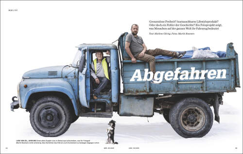 Martin Roemers in GEO magazine, Germany