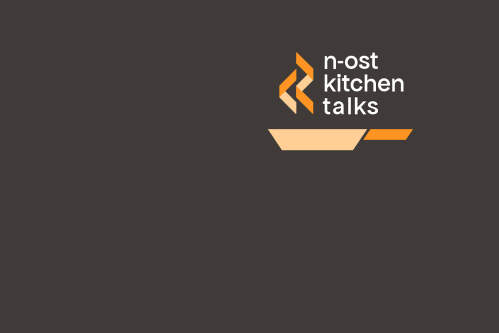 Ramin Mazur and Selene Magnolia in conversation at n-ost kitchen talks
