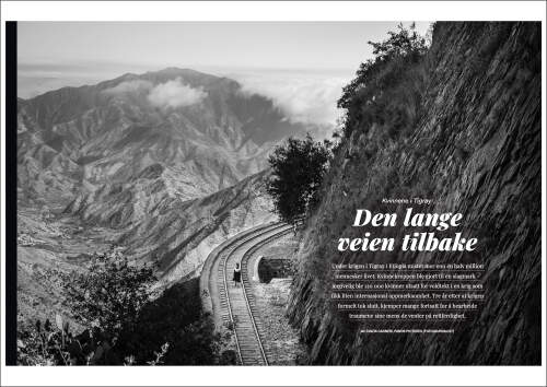 Cinzia Canneri published in Panorama magazine, Norway