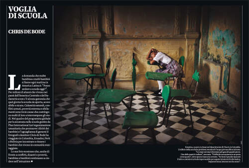 Chris de Bode in Internazionale, Italy