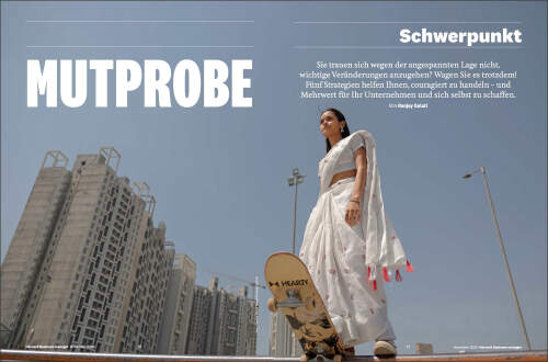 Chantal Pinzi published in Harvard Business Manager, Germany