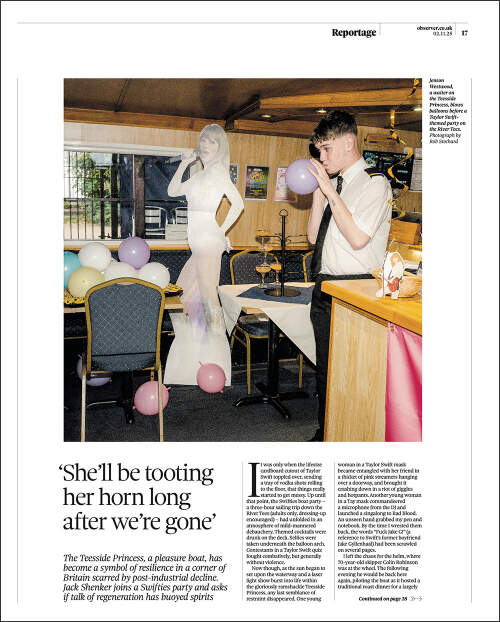 Rob Stothard published in the Observer, UK