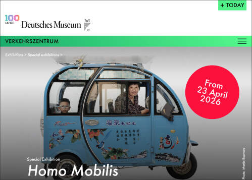 Martin Roemers exhibiting at Deutsches Museum in Munich, Germany