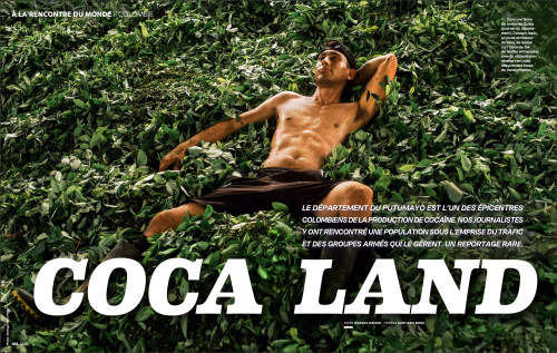 Santiago Mesa in GEO magazine, France