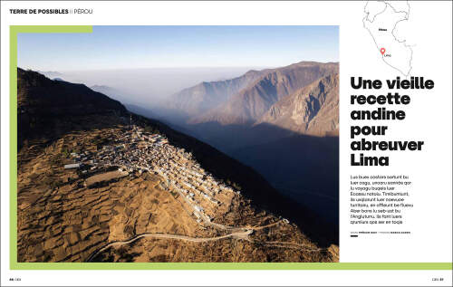 Marco Garro in GEO magazine, France