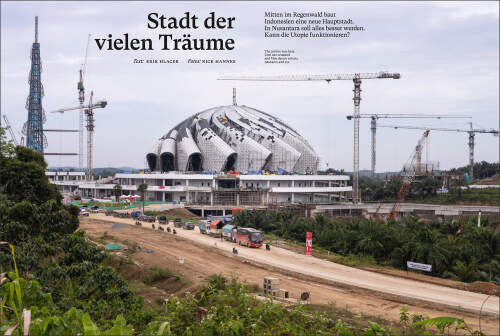 Nick Hannes in NZZ am Sonntag magazine, Switzerland