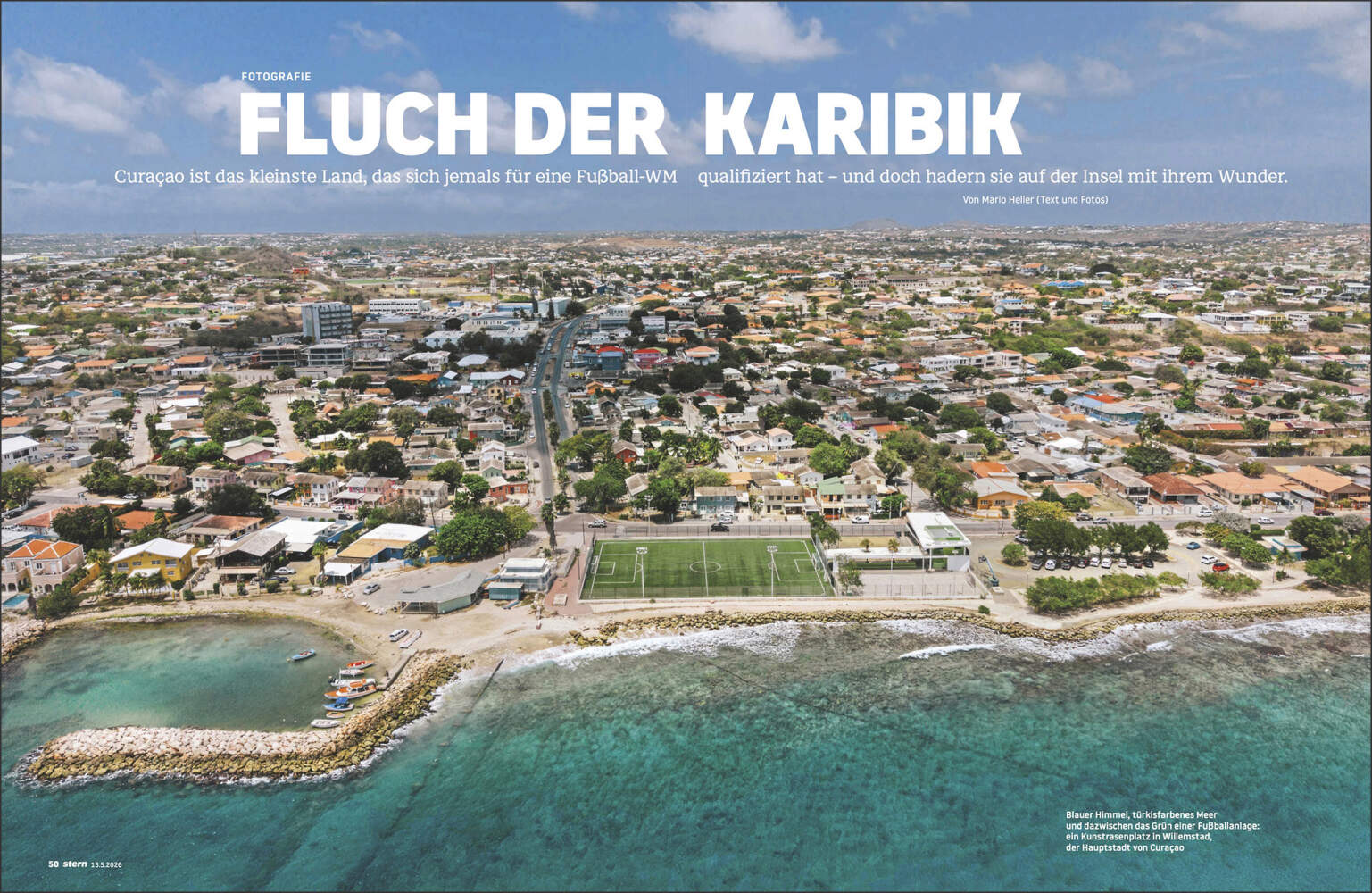 Mario Heller in Stern magazine, Germany