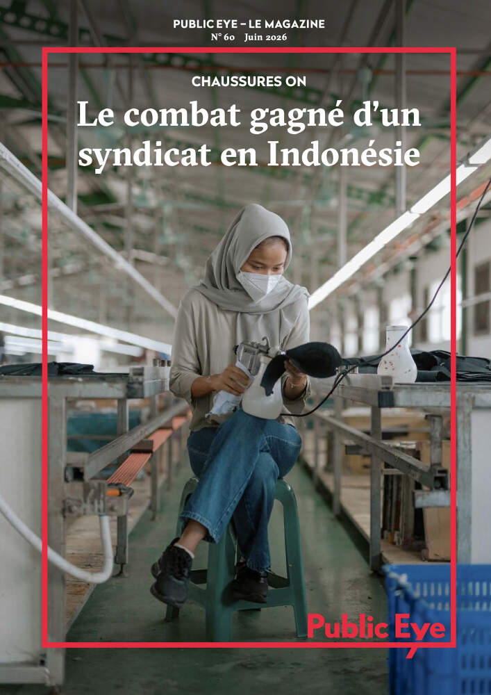 Muhammad Fadli published in Public Eye magazine, Switzerland