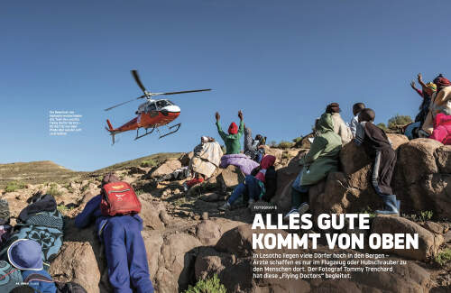 Tommy Trenchard in Stern magazine, Germany